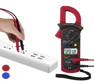 Multimetreler ST201 Dijital Multimetre Kelepçesi Ammetre Transistör Kondansatör Güç Tester2274767