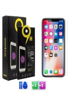 Protector de pantalla de teléfono celular para iPhone 13 12 Pro Max Vidrio templado iPhoneX XS XR 8 Protector de pantalla para iPhone 6 7 Plus 6S Película 04671258