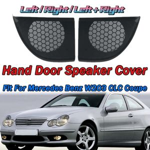 Yeni sol+sağ abs plastik araba el kapısı kapı hoparlör kapağı kaplama boynuzları Benz W203 CLC Coupe 2DR A20372703889051