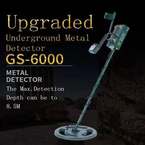 GS6000 Высокоточный Водонепроницаемый GS-6000 Подземный Металлоискатель Охота за Сокровищами Золото Может Обнаружить Глубину Подземелья 8,5 см 240109