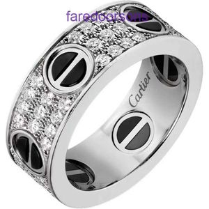 Дизайнерское кольцо для женщин и мужчин Carter V Gold High Edition S925 Стерлинговое серебро 18 карат Кольцо для пары Модное легкое роскошное LOVE Have Gift Box