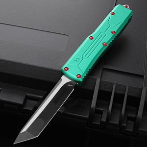 Utx UT 85 Serisi Mikro Ultra Teknik Knife EDC Kendinden Savunma Askeri Taktik Pocket Knives D2 Blade Çift Kenar UT85 Siyah