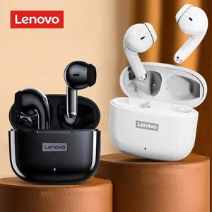 Kulaklıklar Lenovo Lp40pro TWS Bluetooth Kablosuz Kulaklık Su geçirmez Kulaklıklar Spor Kablosuz Kulak Tomurcukları Çalışma Bilgisayar için Mikrofonlu