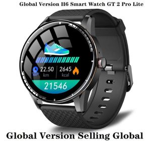 В наличии глобальная версия H6 Smart Watch GT 2 Pro Lite SmartWatch 15 дней, 300 мАч, срок службы батареи TI AFE4900 GT2, IP67, водонепроницаемость T1597240