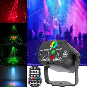 DJ Disco Stage Party Lights Lazer Işık Ses Etkinleştirilmiş Projektör Noel Karaoke Pub KTV Bar Dans Hediyesi Doğum Günü Düğün 240110