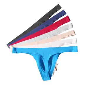 Set 4pcs/lot erkek tanga seksi ipek dikişsiz iç çamaşırı brifing bikini gstring tanga eşcinsel iç çamaşırı tüccar gx16