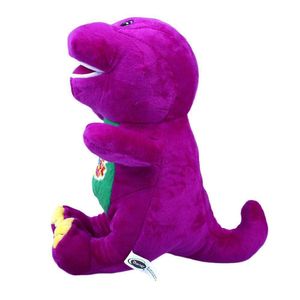 Doldurulmuş Peluş Hayvanlar 30cm Şarkı Söyleme Mor Barney Friend Küçük Dinozor P Oyuncak Hediyesi Çocuklar için Dam Döküm Oyuncak Hediyeleri Bir Dhnda Doldurulmuş