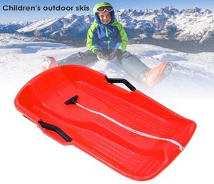 Plastik kar kızakları Dayanıklı Hafif Spor Kar Kaydırıcısı Kalın Kayak Çocukları Açık Çim Kayak Snowboard Snowboard8428703
