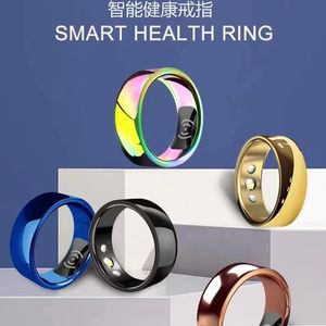Смарт-кольцо Смарт-портативное Bluetooth-кольцо с пульсометром, кольцо с кислородом в крови, кольцо с кровяным давлением, монитор сна, движение пальцев 240110