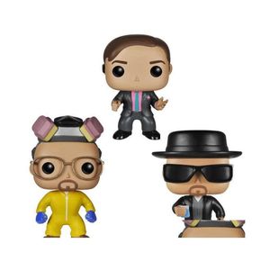 Eylem Oyuncak Figürleri Huiya01 Funko Pop Breaking Bad Sa Beyaz Hayranlar Model Heykel Masaüstü Araba Dekora Kek Koleksiyon Kızları Hediye D DH290