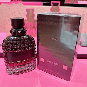UOMO In Roma Intense New Women's perfume spray 3.4 Fl.OZ Fragrância de longa duração Bom cheiro spray Perfume para meninas