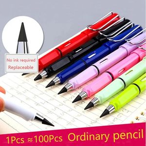 Pencil No Ink Technology Unlimited Writing Novelty Eternal Pen Art Sketch Painting Tools Kid Gift School Supplies Stationery 240111