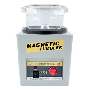 Производитель оборудования KT185 Магнитный стакан для полировки ювелирных изделий Финишный станок, Магнитный полировальный станок AC 110 В/220 В