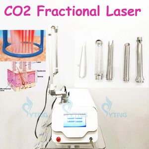 Máquina de resurfacing a laser co2 10600nm, rejuvenescimento da pele, tratamento fracionário de cicatriz, remoção de estrias, vaginal apertado