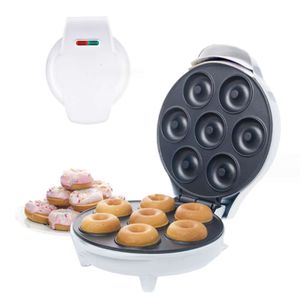 Çapraz Sınır Noktası Toptan Yedi Delik Donut Makineleri, Ev Waffle Kahvaltı Makineleri, Pişirme Çocuk Kek Makineleri