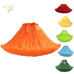 Elbiseler Kabarık Kısa Kızlar Cosplay Party Kısa Elbise Petticoat Lolita Petticoats Balesi Tutu etekler Rockabilly Women Crinoline