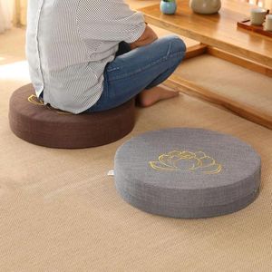 Mats Doku Yoga Meditasyon Pep Sert Meditasyon Yastığı Backrest Yastığı Japon Tatami Mat Çıkarılabilir ve Yıkanabilir