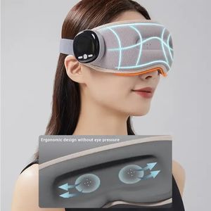 Eye Massager with Heat Smart for Migraines6 Modes Compression MassageHeated Foldable 240110