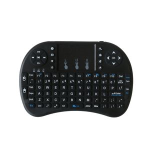 I8 Mini Kablosuz Klavye Hava Fare 2.4G Multimedya Touchpad Touch Klavye Kuru Pil Versiyonu
