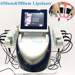 Diyot Lipo Lazer Vücut Zayıflama Makinesi Liposuction Kilo Kaybı Yağ Yanan Selülit Çıkarma Profesyonel Ev Salonu Lipoliz Ekipmanlarını Kullanın