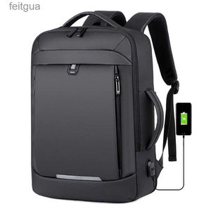 Laptop Cases Backpack 40L Expandable USB Laptop backpack Travel Backpack Flight Approved Carry on Bags for AirplanesWater Resistant Durable 17-inch YQ240111