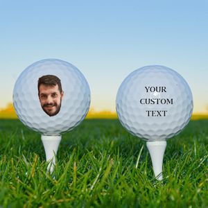 Kişiselleştirilmiş Po Golf Balls Özel Golf Topları Baba Golf Topları Spor Sağkart Hediyeleri Düğün Isinir Xmas Benzersiz Hediye Guys 240110