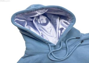 İpek astarlı özel boş hoodie iç saten hoodi0129397984