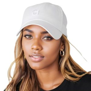 Al Yoga OFF OFF CAP TABLECER ŞAPLAR BEYAZBOL CAP Pamuk Nakış Sert Üst Şapka Erkek ve Kadın Avrupa ve Amerikan Trendi Gündelik Güneş Koruma Güneş Şapkası