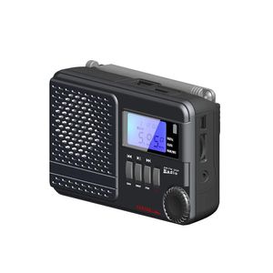 Radio regalo FM AM Digitale da viaggio Multifunzione USB ricaricabile Stereo Sveglia domestica Radio portatile Ricevitore a banda completa facile da usare