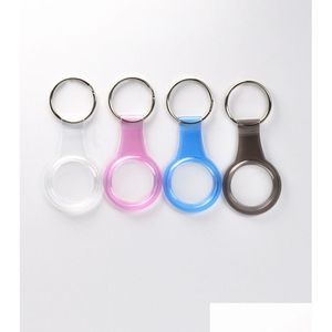 Diğer Cep Telefon Aksesuarları Temiz TPU Koruyucu ER Kuştaşları için Apple AirTags 100 PCS/Lot Drop Teslimat Telefonları DHDF5