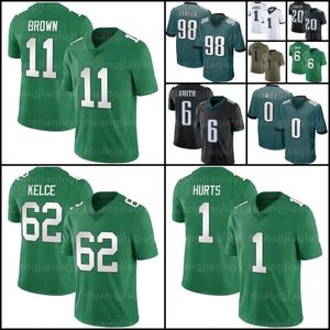 Jalen Aj Brown Jason Kelce Futbol Jersey Devonta Smith Dandre Swift Jalen Carter Jake Brandon Graham Haason Reddick Brian Dawkins Darius Slay