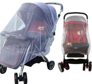 WholeNewest Buggy Pram Protector Berço Carrinho de bebê Mosquiteiro Midge Insect Bug Crib Netting White2614012