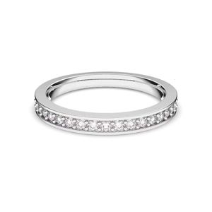 Ring swarovskis tasarımcısı kadınlar en kaliteli bant yüzükleri tek halka tek sıra elmas yüzük Kristal V şeklinde yuvarlak kullanan kadınlar için