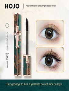 Hojo Mascara Peacock Feather Fan Kıvırma Su Geçirmez Ter Geçirmez Sıkıntılı Olmayan İnce Uzun Kıvrıl Kalıcı Gözler Makyaj 08702344760