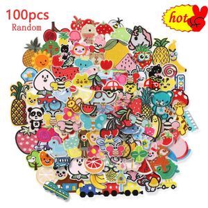 100 Stück Aufnäher zum Aufbügeln, Lot für Kinder, für Kleidung, Mädchen, Jungen, Packung, Anime-Mix, klein, Nähen, Großhandel, Designer-gestickte Tiere