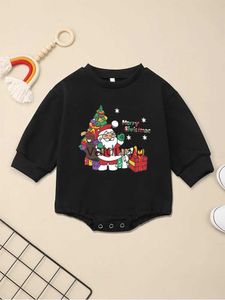 Tespitler Sevimli Noel Baba Karikatür Bebek Giysileri Estetik Noel Yenidoğan Erkek Kız Onesie Pijamalar Uzun Kollu Ev Noel Noel Toddler BodysuitVaiduryb