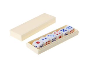 6PCS Set Magie Prop Kunststoff Würfel Spielzeug Bar Nachtclub Party Brettspiel Zaubertrick Würfel9917310