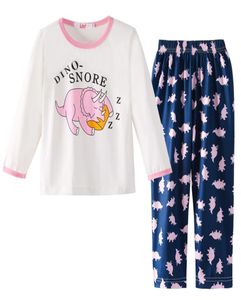 2020 Sonbahar Moda Çocukları Pijama Set Pembe Bebek Giysileri Kızlar İçin Mor Pijamalar Erkek Giysileri Çocuk Kids Places, 412 Yaş Y20096212416