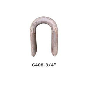 American style rigging ring G408 steel wire rope thimble