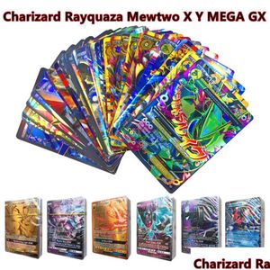 100 To 300Pcs No Repeat Playing For Game Collection Cards Toys Trading Gx Mega Ex Battle Carte Toy English Language T1911012334 Drop Dhwil