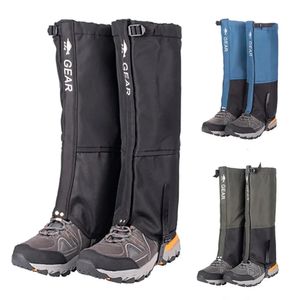 Outdoor Travel Leg Warmers Hiking Leg Gaiter Waterproof Legging Shoes Hunt Climbing Camping Winter Tourist Snow Foot Cover 240112