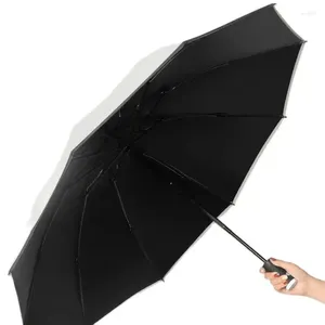 Şemsiyeler tam otomatik ten kemikli yağmur veya parlak çift kullanımlı şemsiye büyük araba ters katlanır güneş güneşlik anti-tek parça toptan özel
