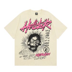 Hellstar camiseta designer camisetas gráfico tee roupas roupas hipster lavado tecido rua graffiti letras impressão vintage preto solto encaixe y2