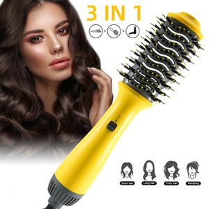 3 IN 1 Air Brush One-Step Hair Dryer And Volumizer Styler and Dryer Blow Dryer Brush Professional 1000W Hair Dryers 240113