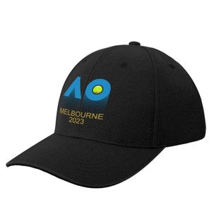 Веселая бейсболка Открытого чемпионата Австралии по дизайну 2023 с козырьком, брендовая мужская кепка, роскошная мужская теннисная кепка 240113