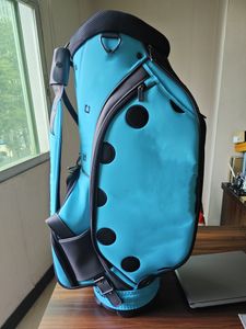 Golf Bags Blue black circle T Cart Bags waterproof pro bag golf equipment bag Leave us a message for more details and pictures