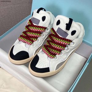 Tasarımcı 90'lar Olağanüstü Ayakkabı Sneaker Emed Deri Curb Sporeyler için Erkek Kadın Ayakkabı Kauçuk Düz Platform Moda Scarpe Schuhe Chaussures Dantal 35-46 Sıcak