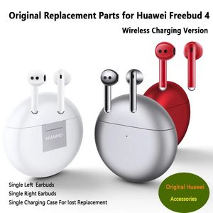 Оригинальные наушники Huawei Freebuds, сменные 4 части, один левый правый наушник или чехол для зарядки, аксессуары, беспроводные Bluetooth-наушники