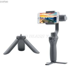 Tripods Mini Taşınabilir Desktop DJI OSMO MOBİL İÇİN TRIPOD 2/3 Handheld PTZ Stabilizatör Damlası Gönderen240115