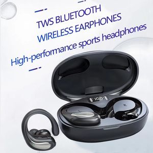 Kulaklıklar orijinal R300 ANC TWS Kulak Hook Kablosuz Bluetooth Kulaklık Hifi Stereo Kulaklıklar Spor Suya Geçirmez Kulaklık Telefonlar için